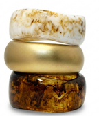 Molten Marble Resin Stack