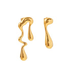 Molten Gold Earrings