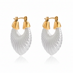 Ivory Shell Hoops Clean