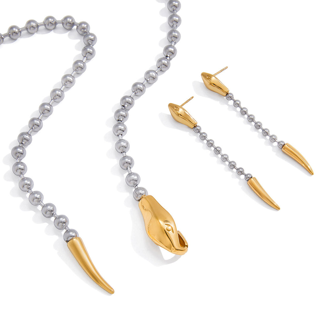 Serpent Lariat Y-Necklace