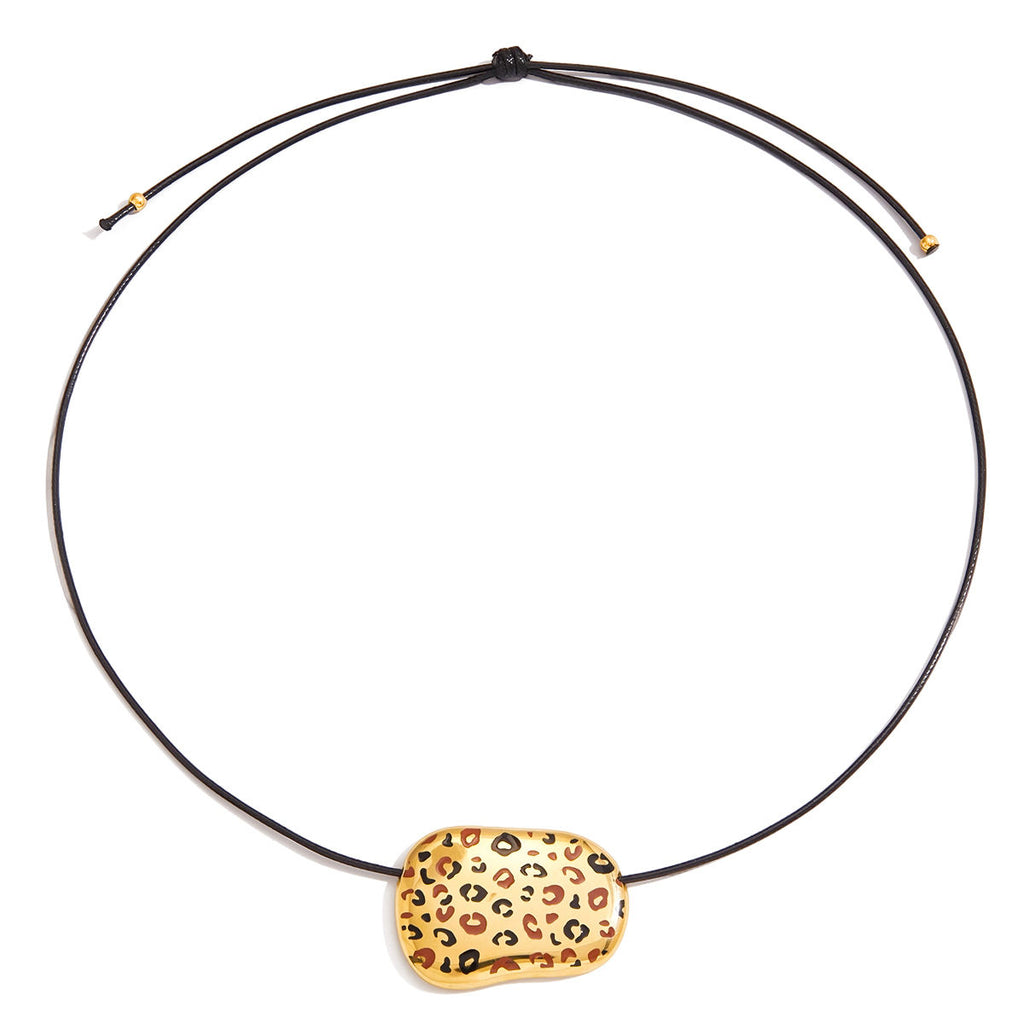 Leopard Pendant Necklace