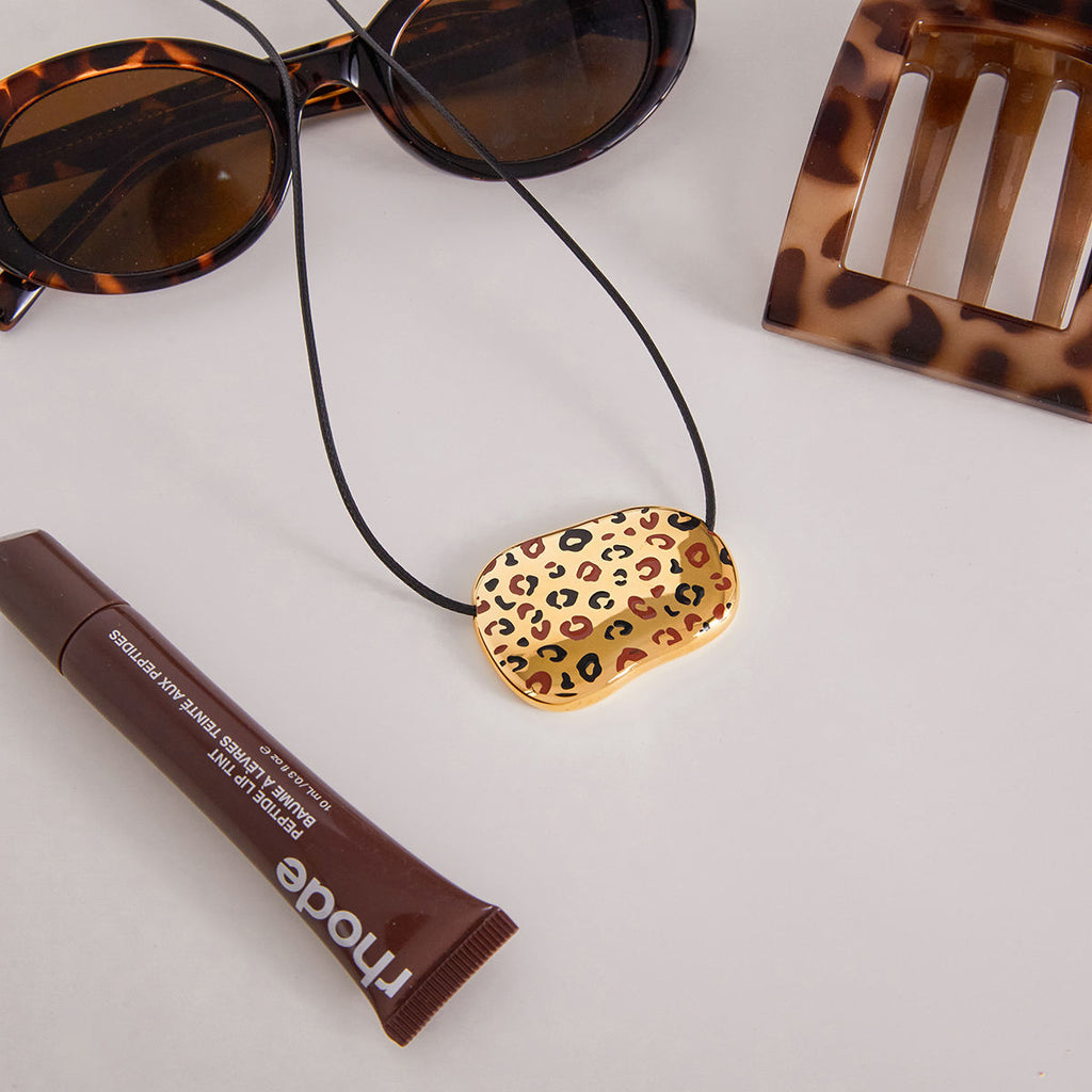 Leopard Pendant Necklace