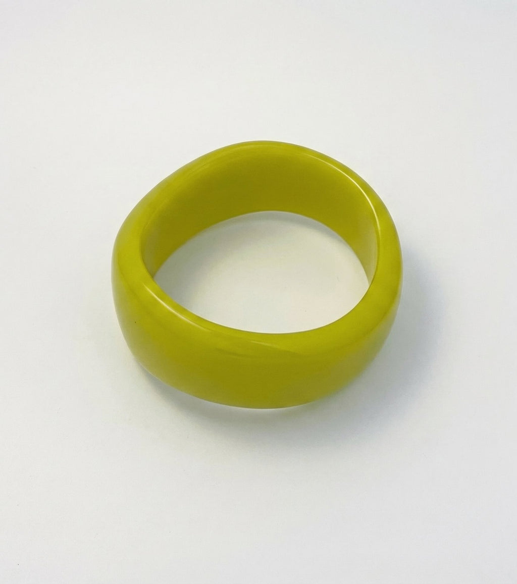 Lime Sculpt Bangle