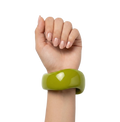 Lime Sculpt Bangle