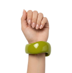 Lime Sculpt Bangle