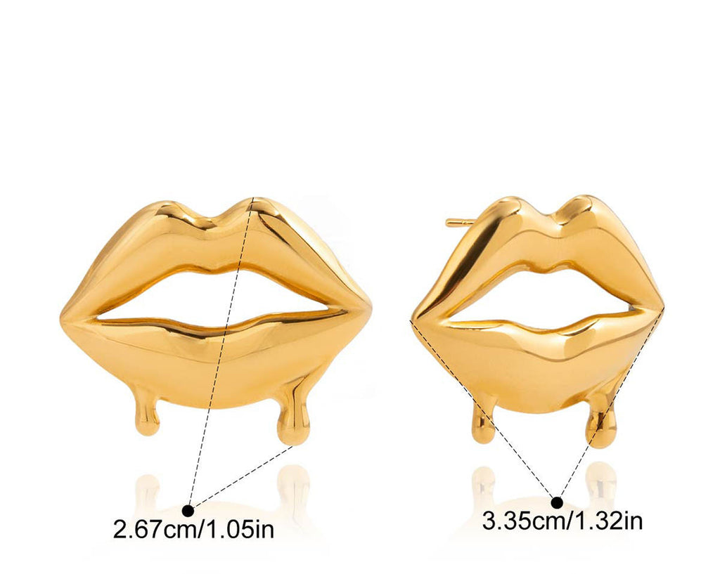Statement Lips Earrings