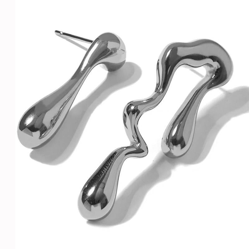 Molten Sliver Earrings