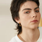 Molten Gold Earrings