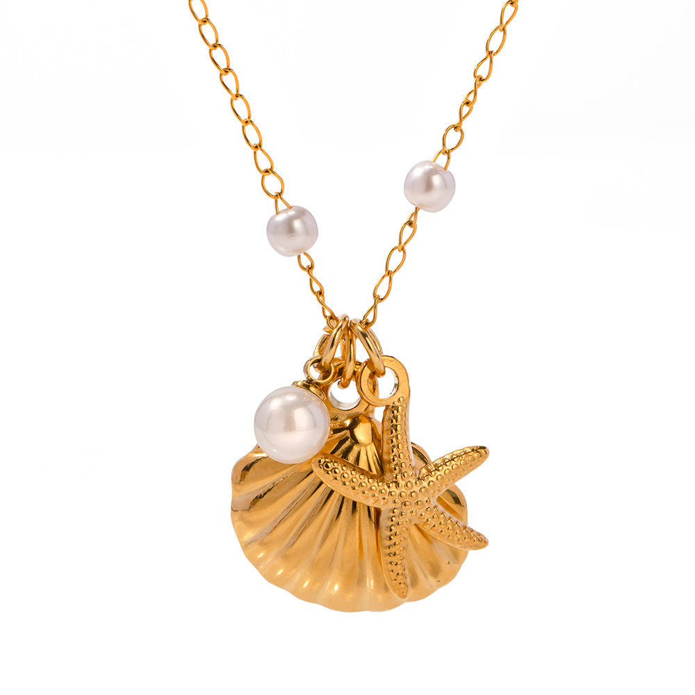 Seashell Statement Necklace
