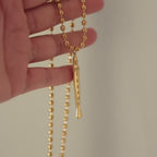 Fish Pendant Bead Necklace