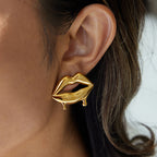 Statement Lips Earrings