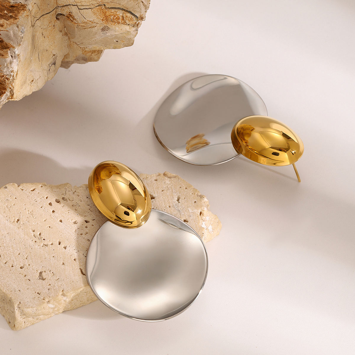 Sculpted Drop Earrings