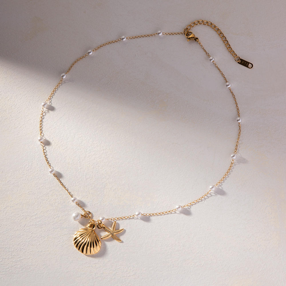 Seashell Statement Necklace