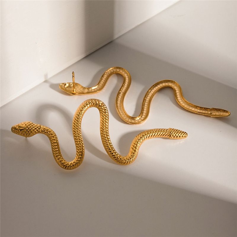 Statement Snake Earrings