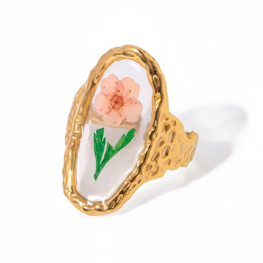 Tulip Resin Ring – Clean