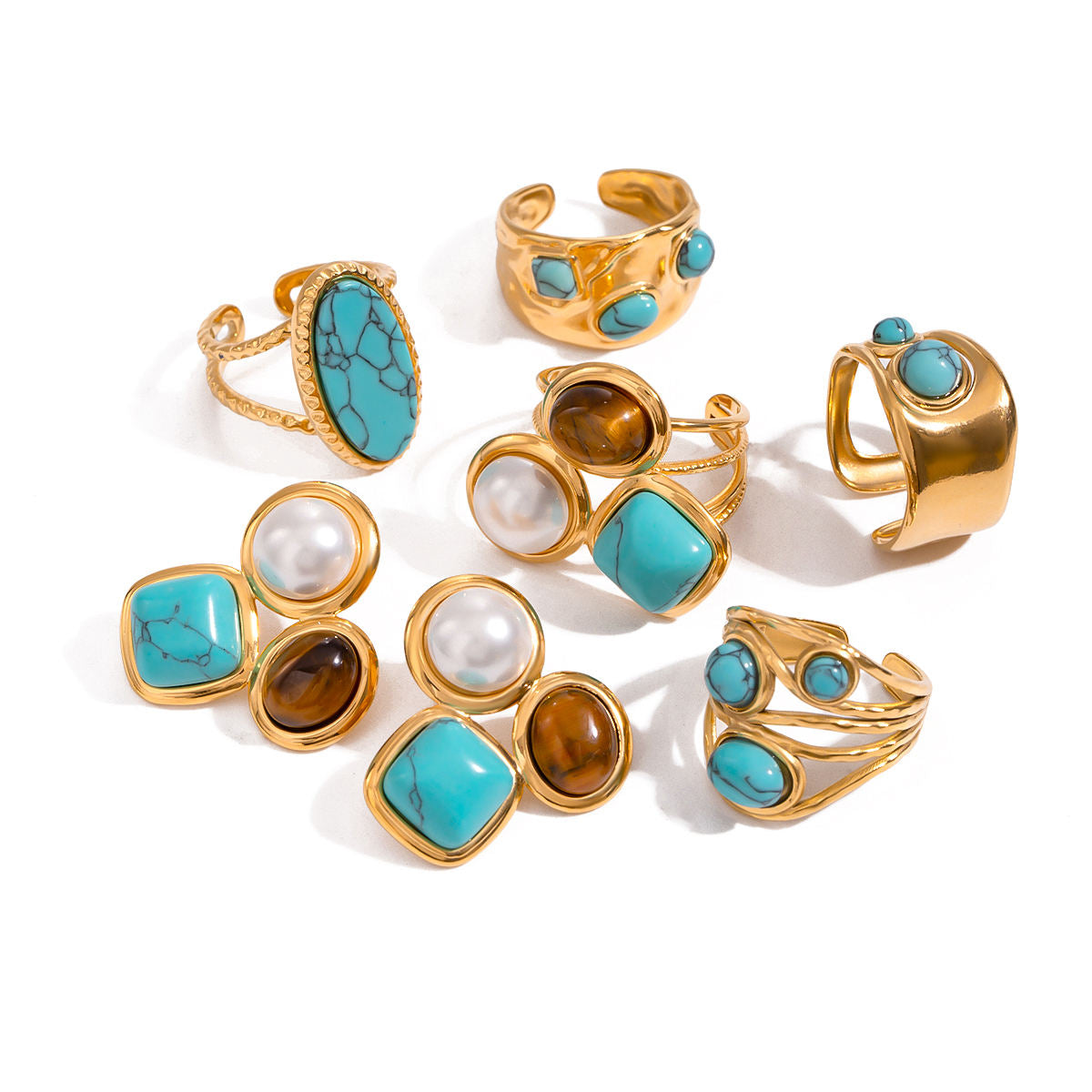 Turquoise Bezel Ring